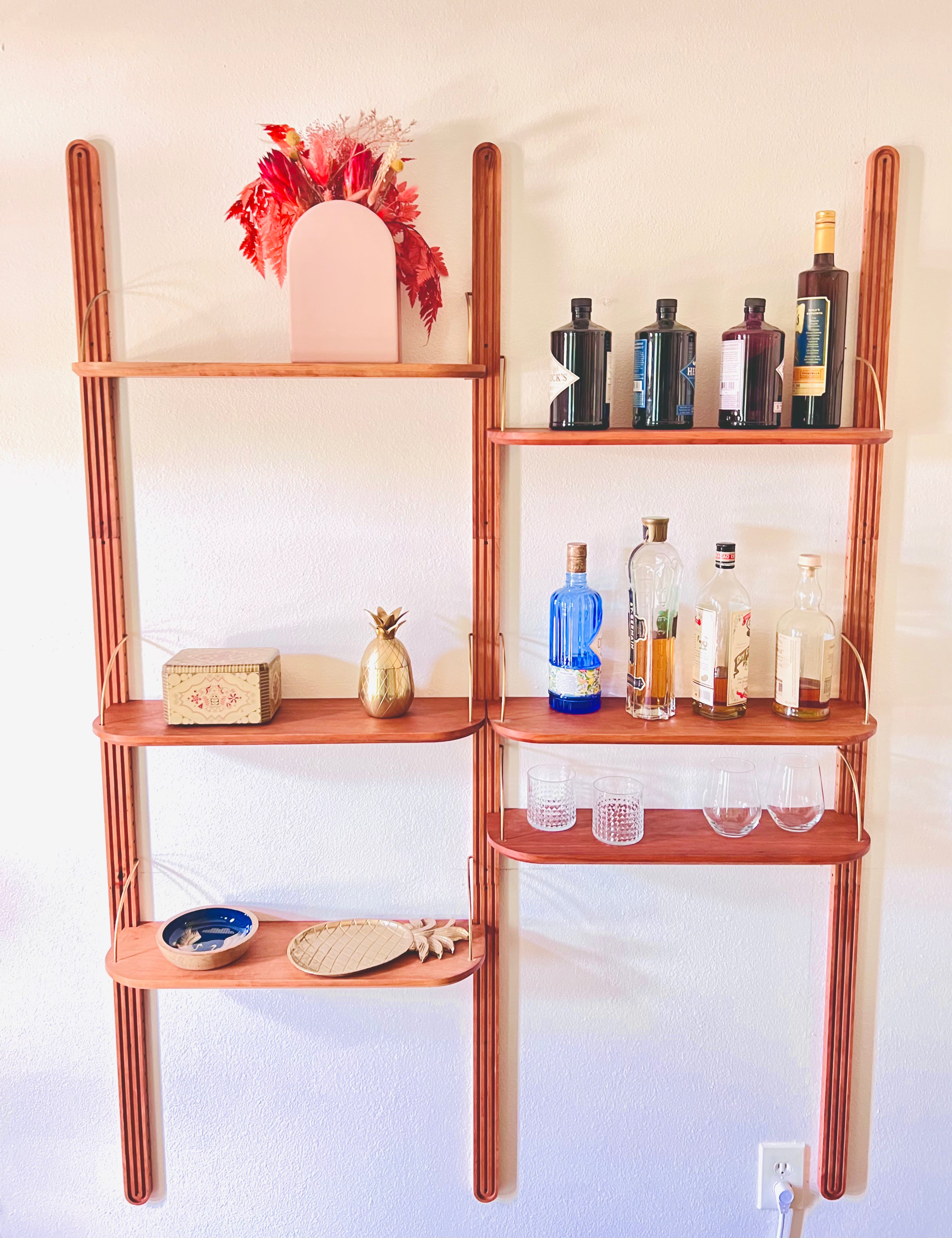Magnus - Mid-century modern, modular shelving and cabinet system